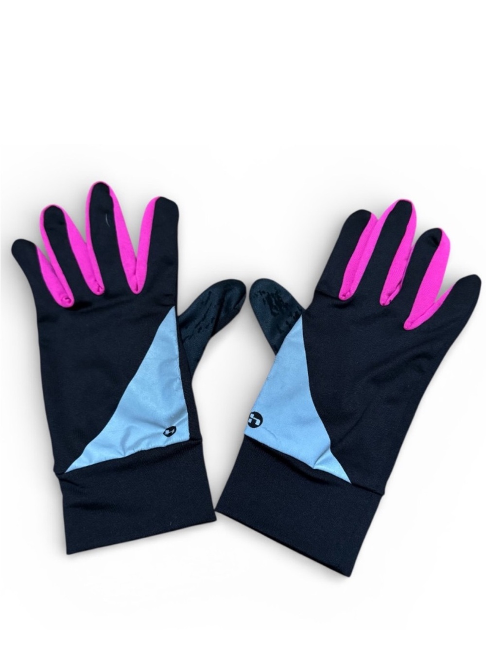 Hind pink black lightweight athletic running workout phone gloves small/medium